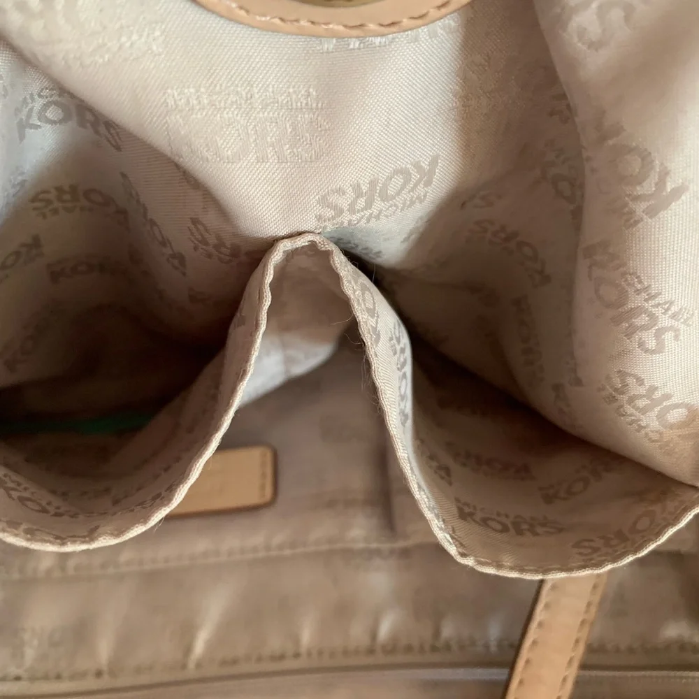 Michael Kors Vintage Snakeskin Tote Bag - Brown - Picture 7 of 9